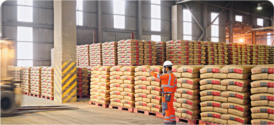 Cement warehouse